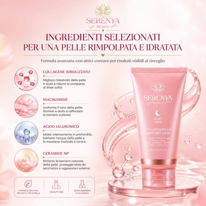 Collagen Night Mask™️- Maschera Notte Coreana al Collagene