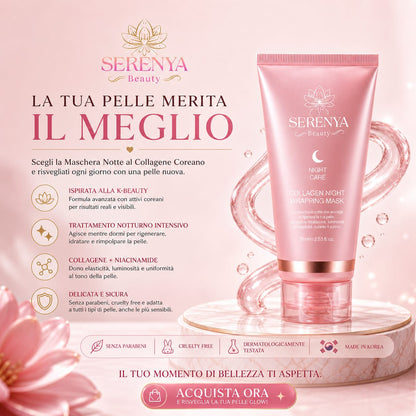 Collagen Night Mask™️- Maschera Notte Coreana al Collagene